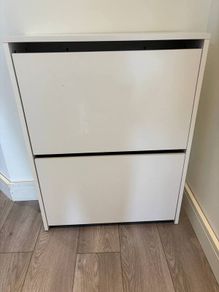 Jysk Bakhuse Shoe Cabinet White