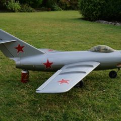 Mig 15 rc model airplane