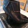 Roberto Botella Black Real Leather Stud Ankle boots Size 40 Image 6
