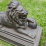 Antique  Pair of Bakelite Sculpture Lions Image 9