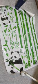 Brand New Panda & Bamboo Wall Art Sticker / Decall