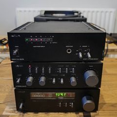 wega minisystem hifi stereo  205 pa, 205 ca, 205td