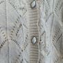 Anthropologie cream knit cardigan (U.K. 12) Image 3