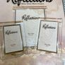 3 Piece Glass Photo Frames Set Image 2