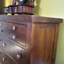Solid Mahogany Chest of Drawers with Mirror Image 4