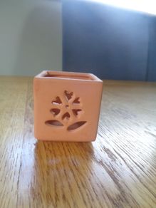 Terracotta T Light Holder for Sale