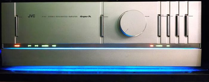 Jvc A-x9 Hi-end Power Amplifier New Capacitors Only One In Europe