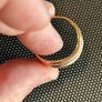 Ladies 9ct Gold Diamond Ring yellow white and rose gold top Image 9