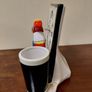 Guinness Toucan Ceramic Hand Painted Clock Quiet Sweep Image 4