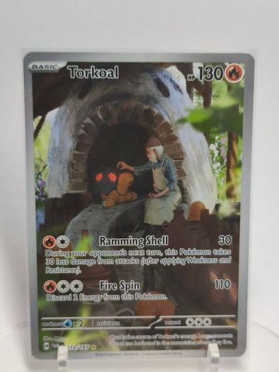 Torkoal 172/167 TWM Twirling Masquerade Pokemon cards AR