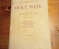 Ceremonies of Holy Week