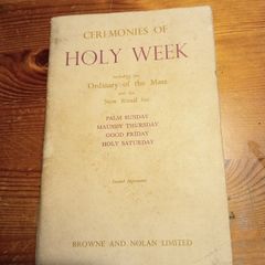 Ceremonies of Holy Week