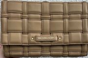 Michael Kors Woven Crossbody - like new