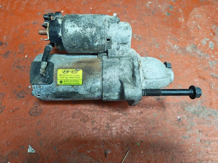 Hyundai Sante fe starting motor