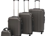 Four Piece Hardcase Trolley Set Anthracite