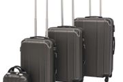 Four Piece Hardcase Trolley Set Anthracite