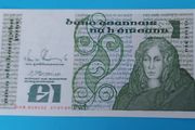 Irish 1989 "Queen Meibh" one pound in uncirculated condition