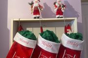 Embroidered Christmas Stockings