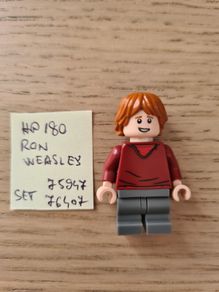lego hp180 ron weasley, set harry potter 75947, 76407
