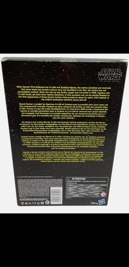 Star Wars 2020 Black Series Bounty Hunters 40th Anni 4-Loom & Zuckuss Figure Set