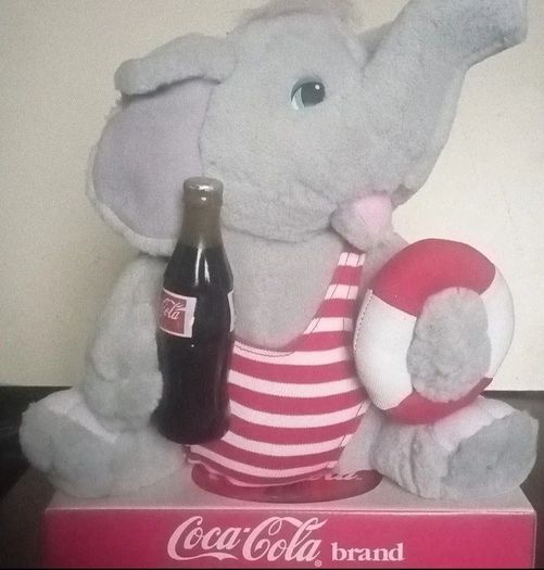Vintage Coca Cola Teddy Bear