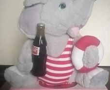 Vintage Coca Cola Teddy Bear