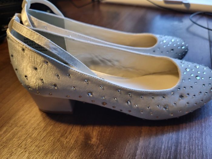 Monsoon Confirmation girl shoes (UK 3/ EU 36)