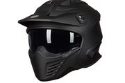 ILM Matte Black Motorbike Helmet size M 57-58cm