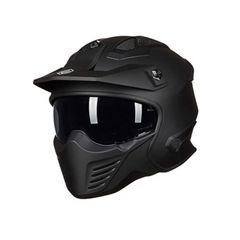 ILM Matte Black Motorbike Helmet size XL 61-62cm