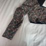 top Bnwt Zara floral cropped corset top medium Image 6
