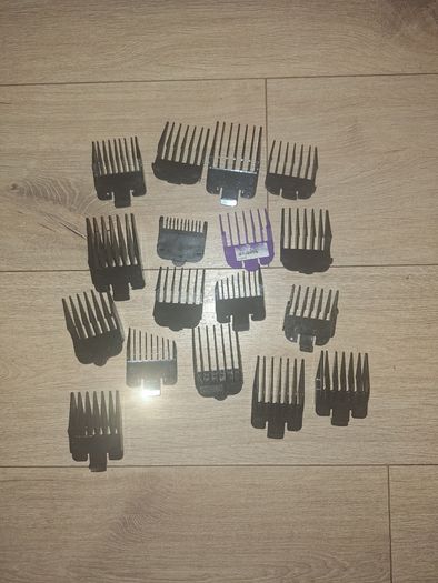 Selection of hair clipper attachment guards