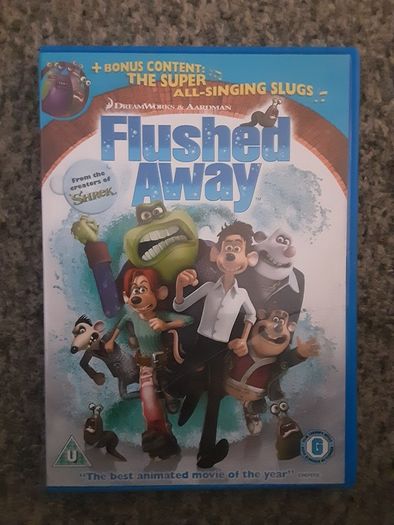 DVD's Movies x 3 .. (1) Lego Batman .. (2) Shrek the Third .. (3) Flushed Away .. Price Drop