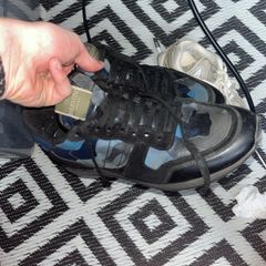 Valentino blue camo runners