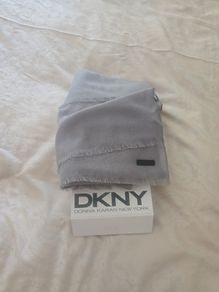 scarf - pashmina - silver / grey wool