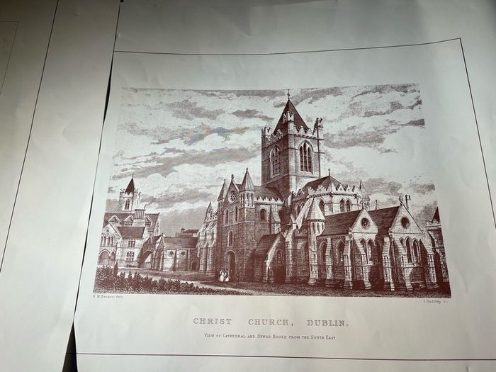 pictures Portfolio Title: Souvenir of Christ Church Cathedral Dublin 1038 / 1980