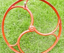 Antique Cast Iron Wheel