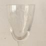 Vintage Noritake Sasaki Bamboo Etched Stem Glass 1950s  MCM Japan Image 4