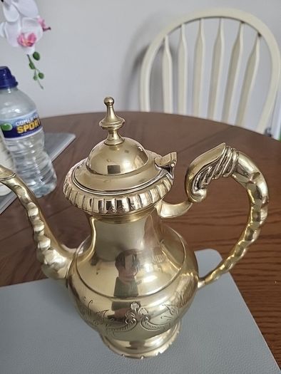 Brass epns teapot