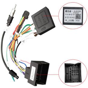 Android Car Media Player Navi Radio CANBUS BOX Wire harness For Volkswagen Golf 5/6/Polo/Passat/Jetta/Tiguan/Touran/Skoda
