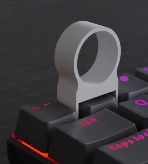 Mechanical Keycap Puller "Apex-Puller Supreme" Ergonomic Removal Tool - Fits Cherry MX, Gateron, Kailh Custom Keyboard Maintenance Essential