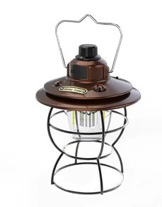 BRAND NEW USB Recharging Light Retro Campsite Lantern Outdoor Camping Hiking Tent Night Light Lamp Stepless Dimming Three Light Modes