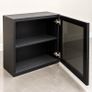 2 x IKEA BESTA High Gloss Black Storage Cabinets - Excellent Condition Image 3
