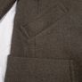 Marks & Spencer Dark Olive Green Textured Button Up Wool Peacoat Short Coat 18UK/46EU Image 5
