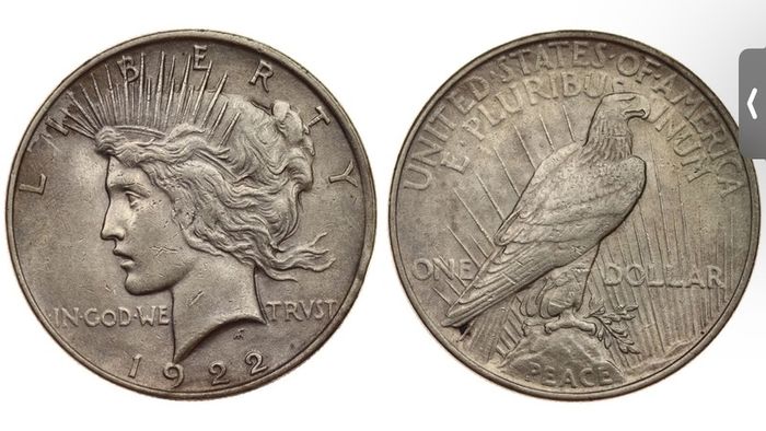 Peace Dollar 1922