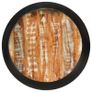 Coffee Table Black 68x68x30 cm Solid Reclaimed Wood Image 3
