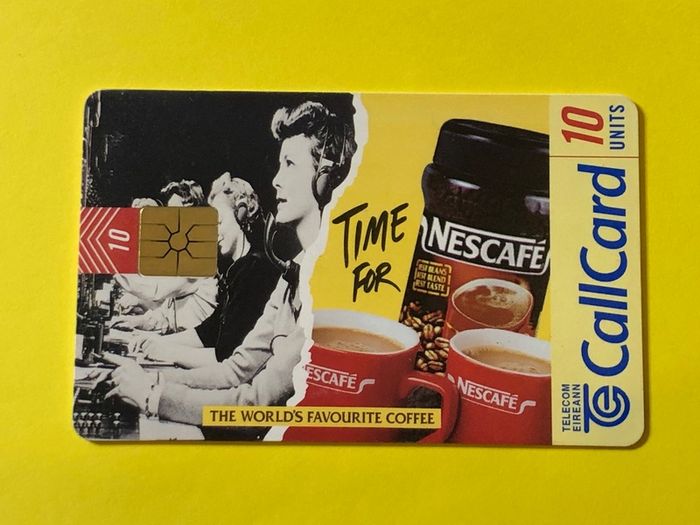 Callcard 1186 Nescafe Gemplus Variations
