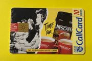 Callcard 1186 Nescafe Gemplus Variations