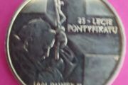 Poland 2 zlote 25th anniversary of Pope John Paul 2nd Commemorate coin