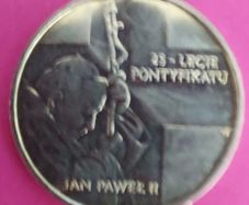 Poland 2 zlote 25th anniversary of Pope John Paul 2nd Commemorate coin