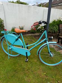 Altec Dutch 28 inch Omafiets Ocean Green